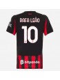 Billige AC Milan Rafael Leao #10 Hjemmedrakt Dame 2025-26 Kortermet